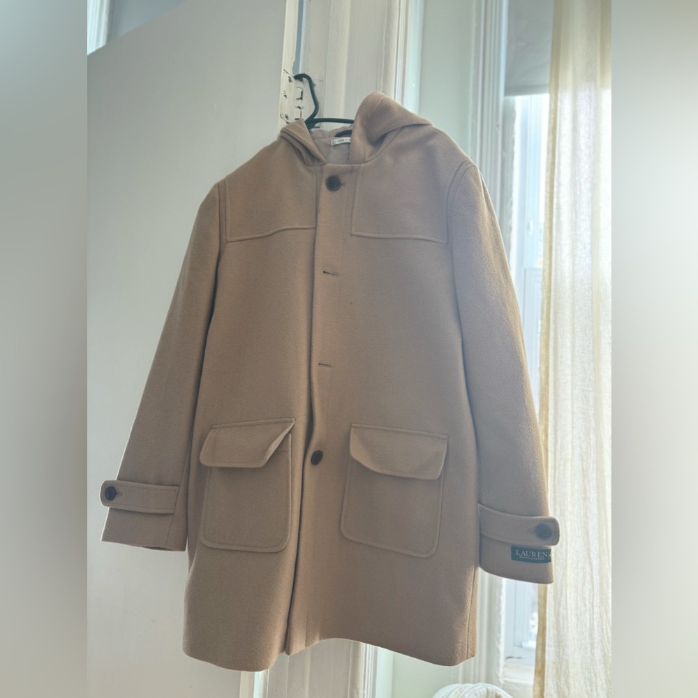 Ralph Lauren Khaki Button down coat